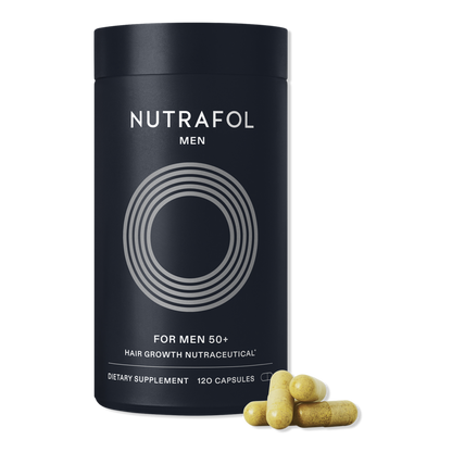Nutrafol Men Hair Growth Supplements Ages 18–49 – 1-Month Bottle for Stronger, Thicker-Looking Hair