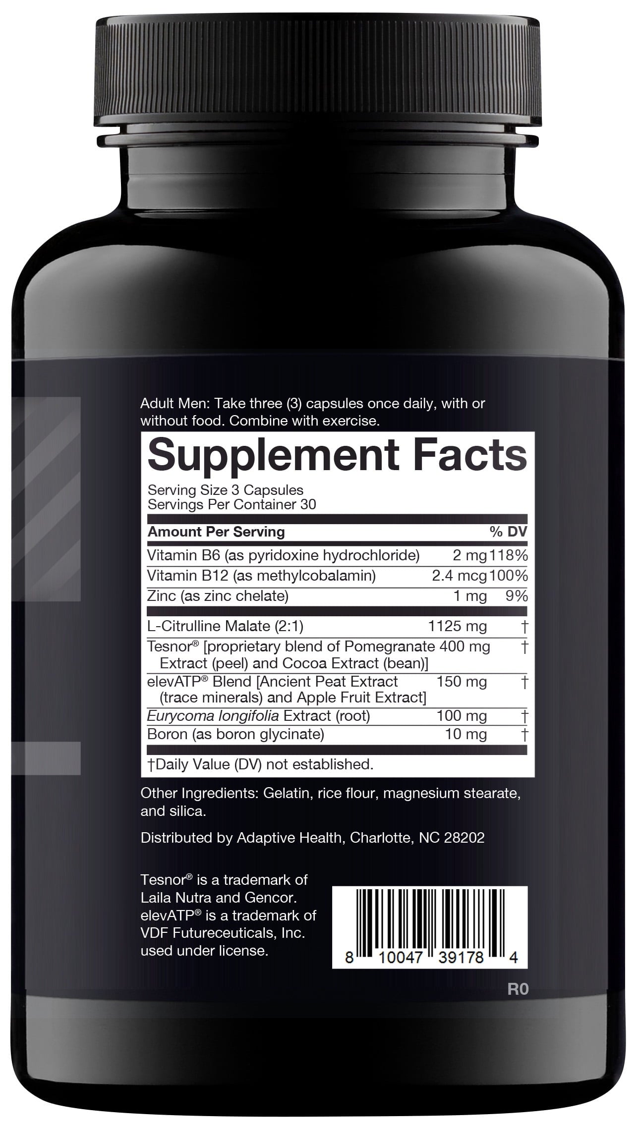 Nugenix Total-T – Free and Total Testosterone Booster Supplement for Men (90 Count)
