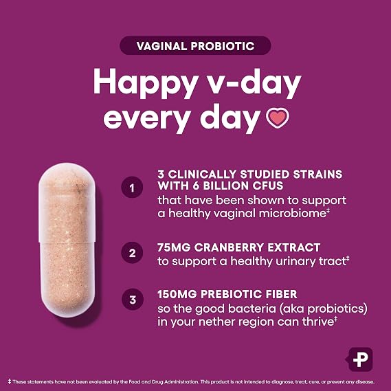 Physician's CHOICE Vaginal Probiotics for Women, pH Balance & Odor, 30ct