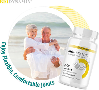 Joint Genesis - Joint Support Supplement - with Mobilee and Boswellia Serrata - for Comfortable, Flexible Joints - 30-Day Supply