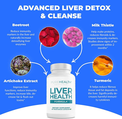 PureHealth Research Liver Health - advance liver detox & cleanse