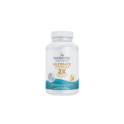 Nordic Naturals Ultimate Omega 2X – High-Potency Omega-3 Fish Oil for Brain, Heart & Overall Wellness