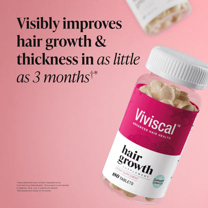 Viviscal Hair Growth Supplements for Women – Thicker, Fuller Hair Support for Thinning Hair
