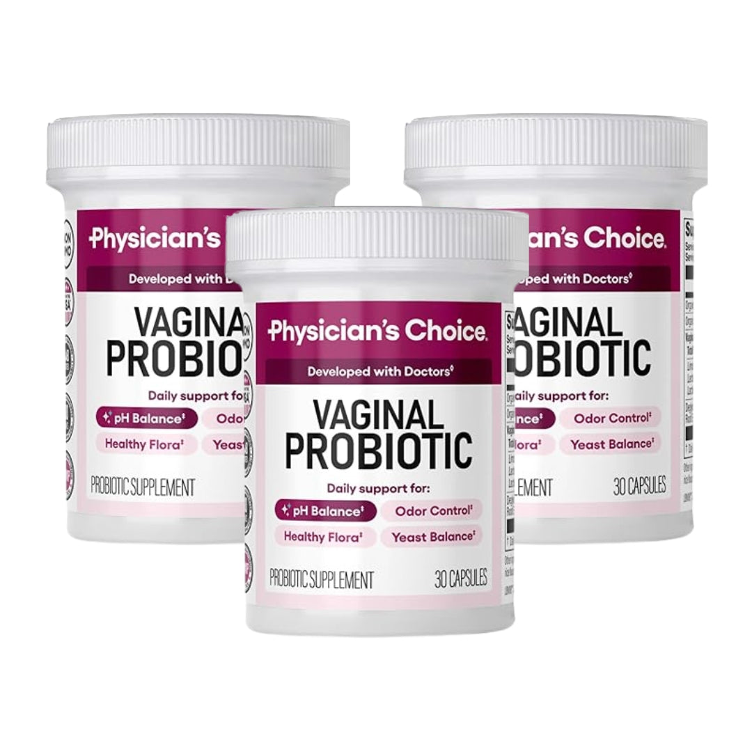 Physician's CHOICE Vaginal Probiotics for Women, pH Balance & Odor, 30ct
