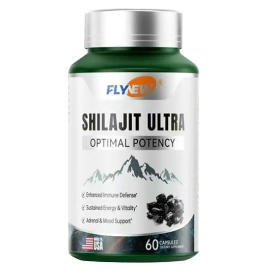 Flynew Shilajit Ultra Optimal Potency – Shilajit Extract with L-Arginine (Pure Formula)