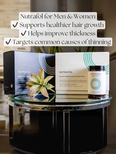 Nutrafol Women's Balance Hair Growth Supplements for Women 45+ – 1-Month Pouch for Thicker, Healthier-Looking Hair