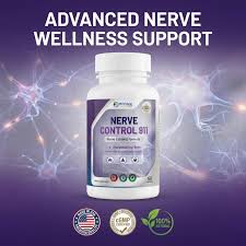 Nerve Control 911 – Natural Plant-Based Nerve Health Supplement (60 Capsules)