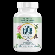 VITAL NUTRITIVE Vital Hair Complex – Biotin & Vitamin B Support for Healthy Hair, Skin & Nails (Men & Women)