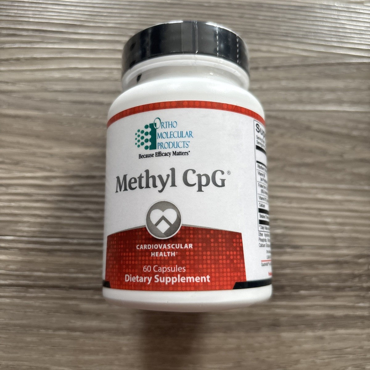 Methyl CPG-Ortho Molecular Dietary Supplement 60 Capsules – New & Unopened
